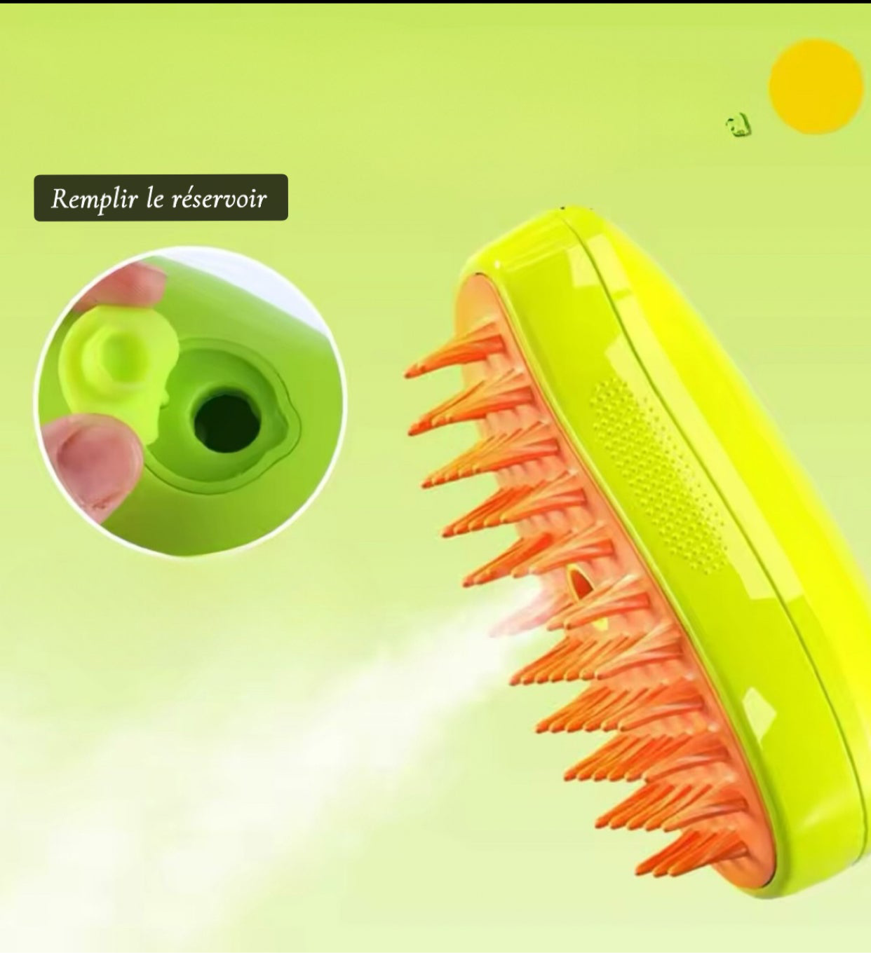 Brosse a vapeur