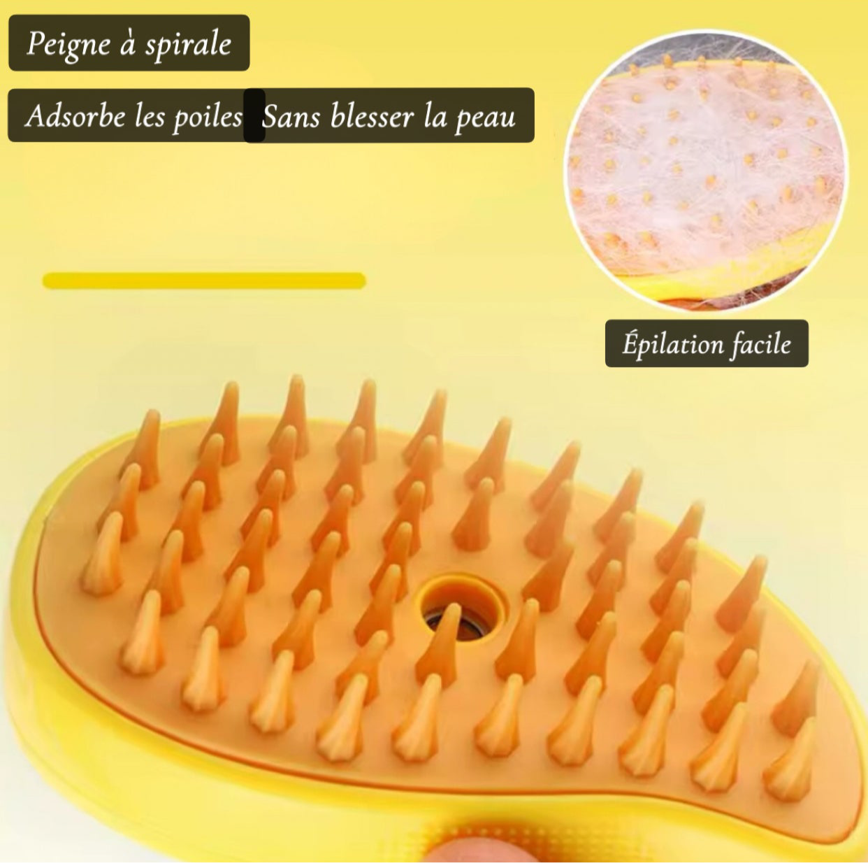 Brosse a vapeur